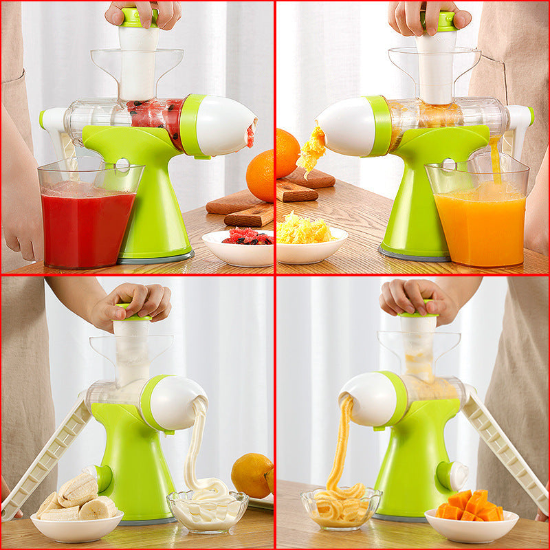 Manual Hand-Cranked Juicer for Lemon & Orange Juice